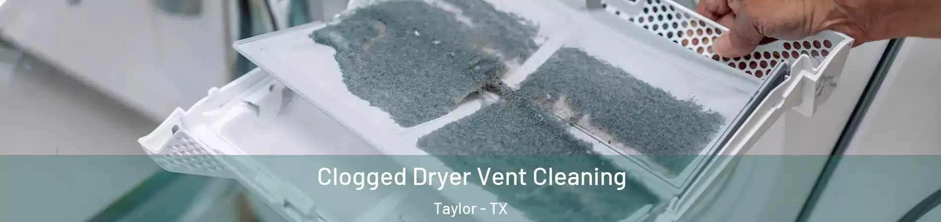  Clogged Dryer Vent Cleaning Taylor - TX