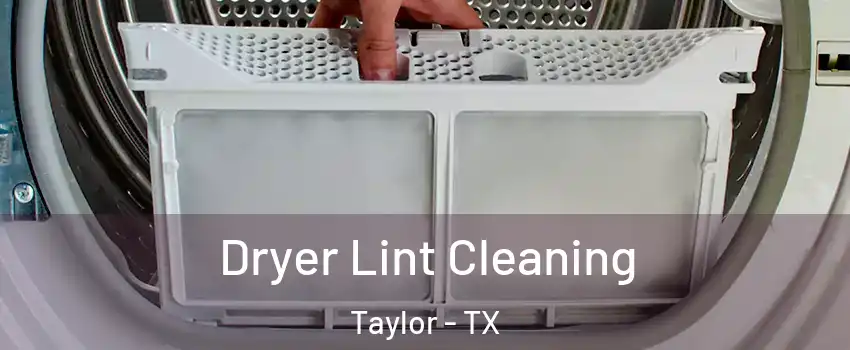  Dryer Lint Cleaning Taylor - TX