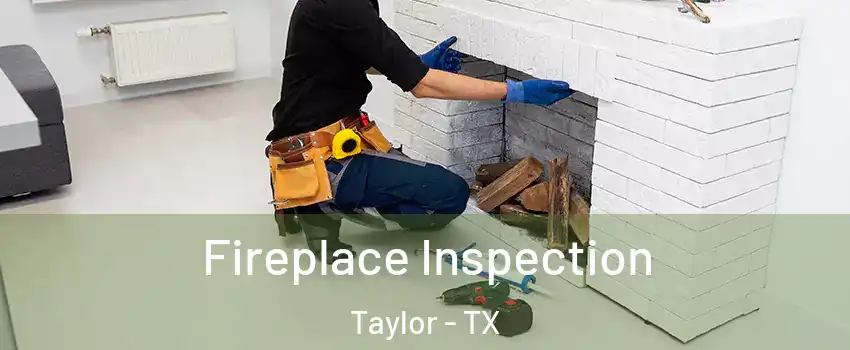  Fireplace Inspection Taylor - TX