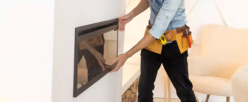 Metal Fireplace Installation in Taylor, Texas