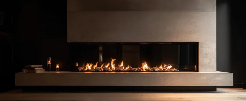 Gas Fireplace Ember Bed Design Services in Taylor, Texas
