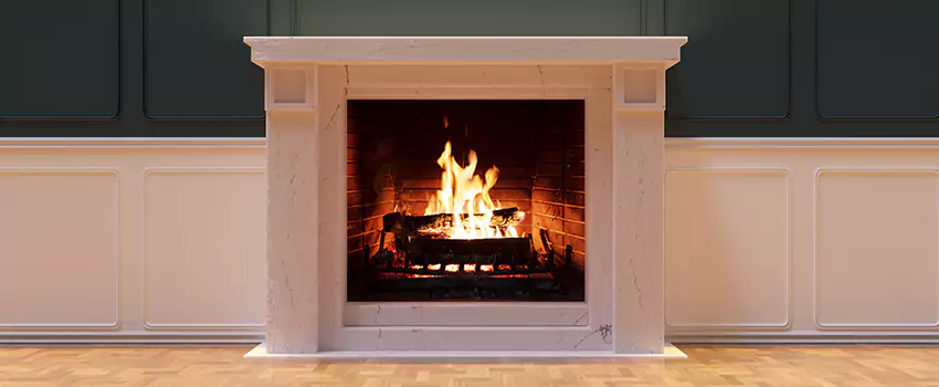 Open Flame Wood-Burning Fireplace Installation Services in Taylor, Texas