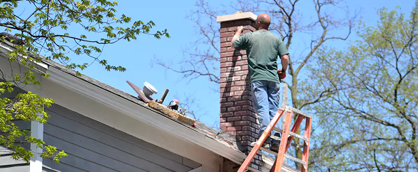 Vinyl and PVC Chimney Flashing Installation in Taylor, TX